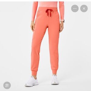 Figs Zamora Petite Jogger - Sunset Drift Coral- M